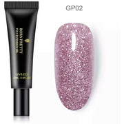 Glittery Polygel Extension Nail Gel UV Building Gel POLYGEL Nail Extension 20ML